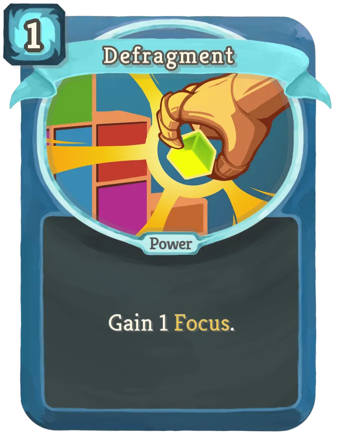Defragment