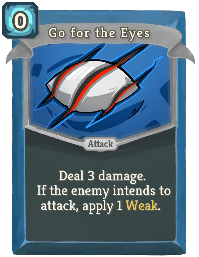 Go for the Eyes