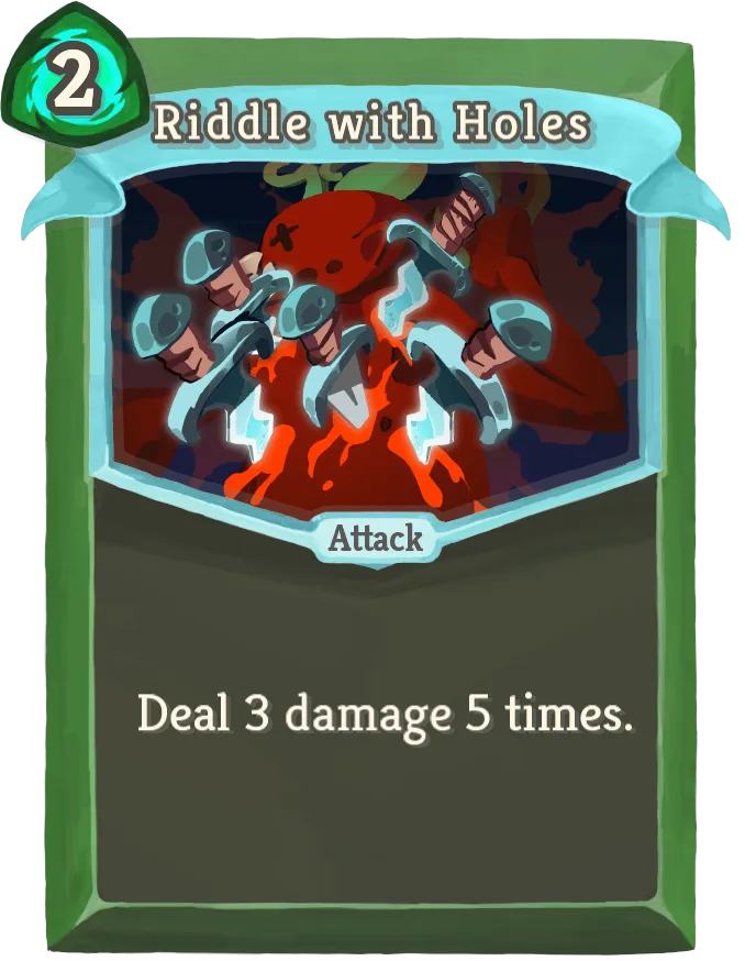 Riddle with Holes
