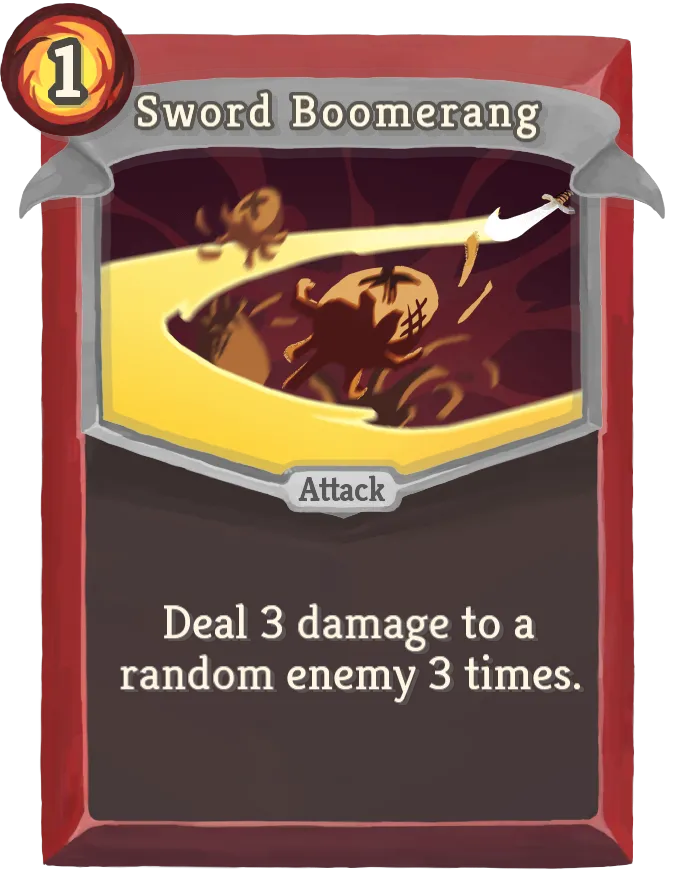 Sword Boomerang