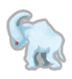 White Beast Statue